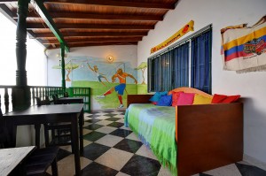 Medellin Hostel Lounge Area